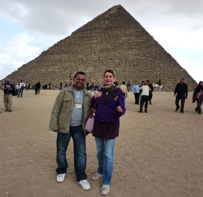 les pyramides en janvier 2011