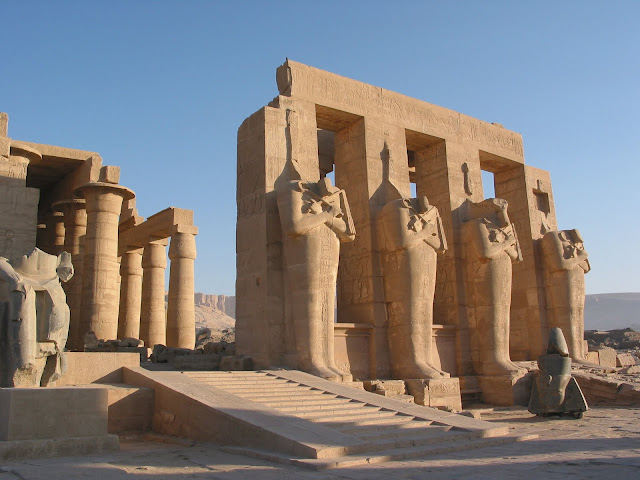 le temple de Ramesseum.