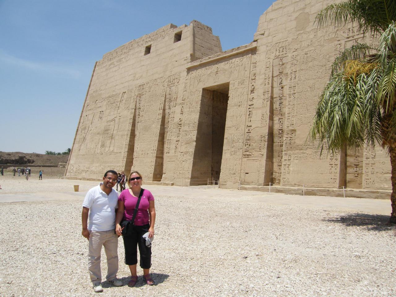 le temple de medinet habou-Louxor